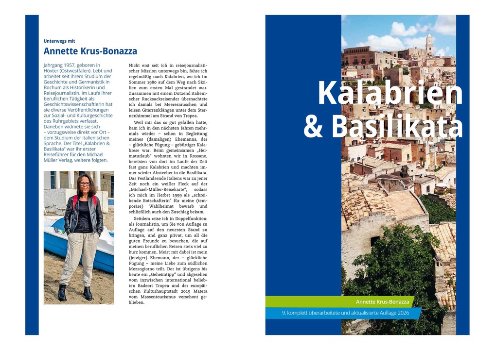 Weitere Ansicht: MICHAEL MÜLLER Reiseführer Kalabrien & Basilikata | Annette Krus-Bonazza