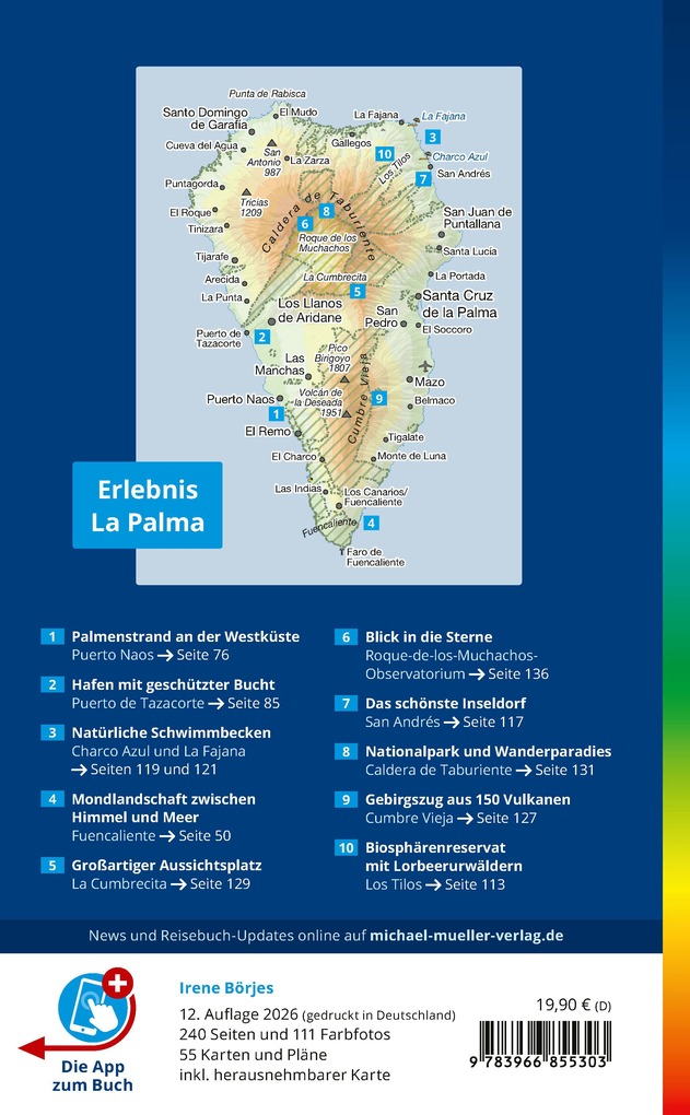 Weitere Ansicht: MICHAEL MÜLLER REISEFÜHRER La Palma | Irene Börjes