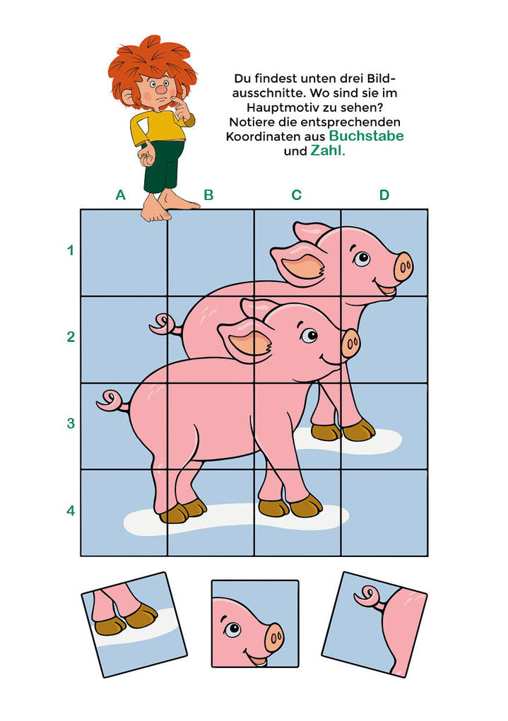 Weitere Ansicht: Lern-Spiel-Spaß mit Pumuckl - Mein Vorschulblock: Formen, Mengen und Laute