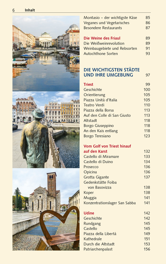 Weitere Ansicht: TRESCHER Reiseführer Friaul - Julisch Venetien | Sabine Herre