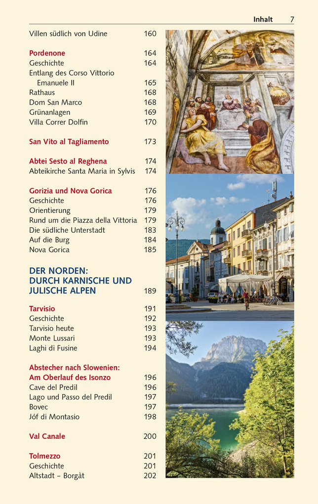 Weitere Ansicht: TRESCHER Reiseführer Friaul - Julisch Venetien | Sabine Herre