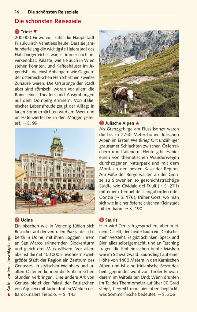 Weitere Ansicht: TRESCHER Reiseführer Friaul - Julisch Venetien | Sabine Herre