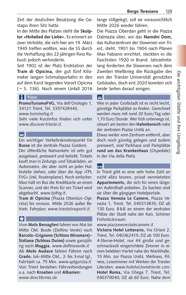 Weitere Ansicht: TRESCHER Reiseführer Friaul - Julisch Venetien | Sabine Herre