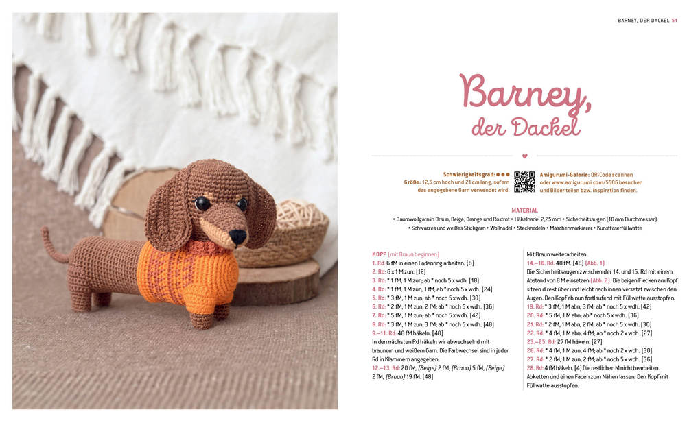 Weitere Ansicht: Süße Pfötchen - Hunde und Katzen als Amigurumis häkeln | Banga Vaicekauskien