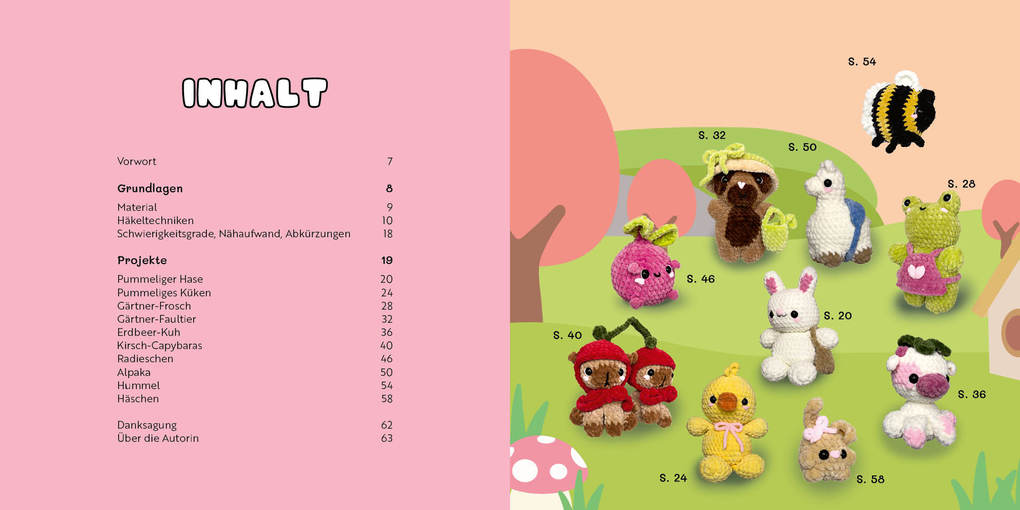 Weitere Ansicht: Cozy Crochet - Lovely Friends: Tierisch süße Amigurumis häkeln mit @crochetbyjanina | Janina Grieß