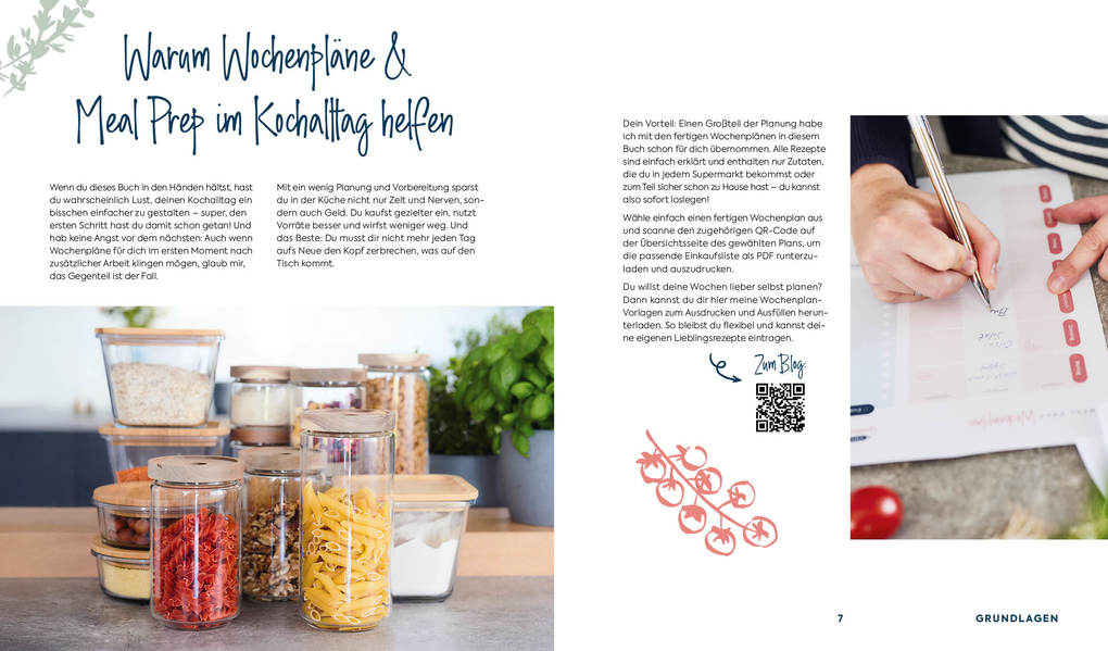 Weitere Ansicht: Stressfrei kochen mit Wochenplänen | Steffi Sinzenich