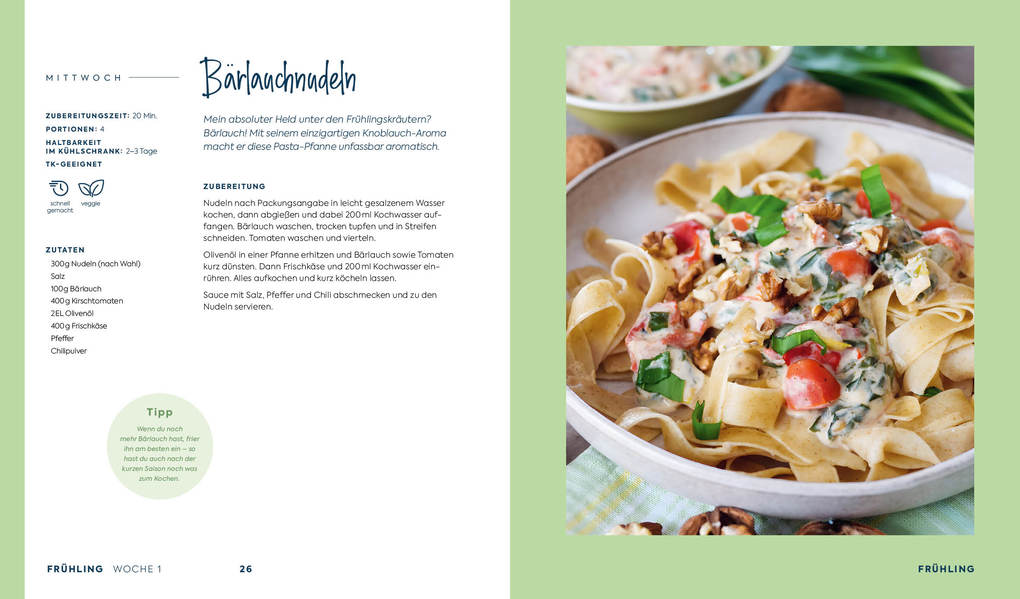 Weitere Ansicht: Stressfrei kochen mit Wochenplänen | Steffi Sinzenich