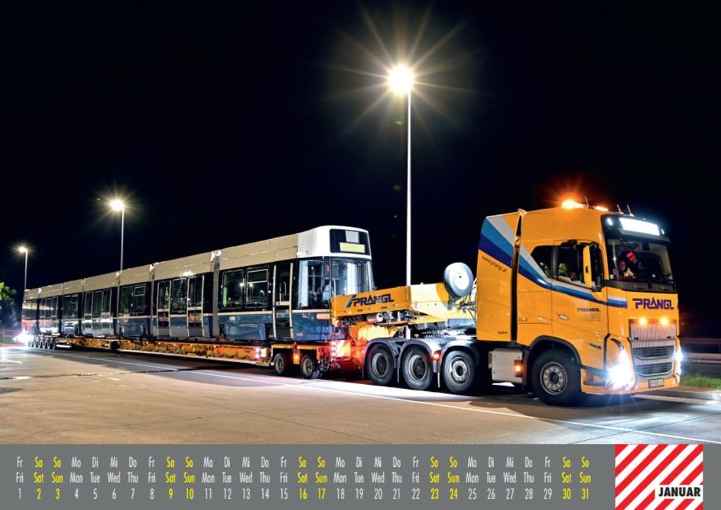 Weitere Ansicht: Schwertransporter Kalender 2027