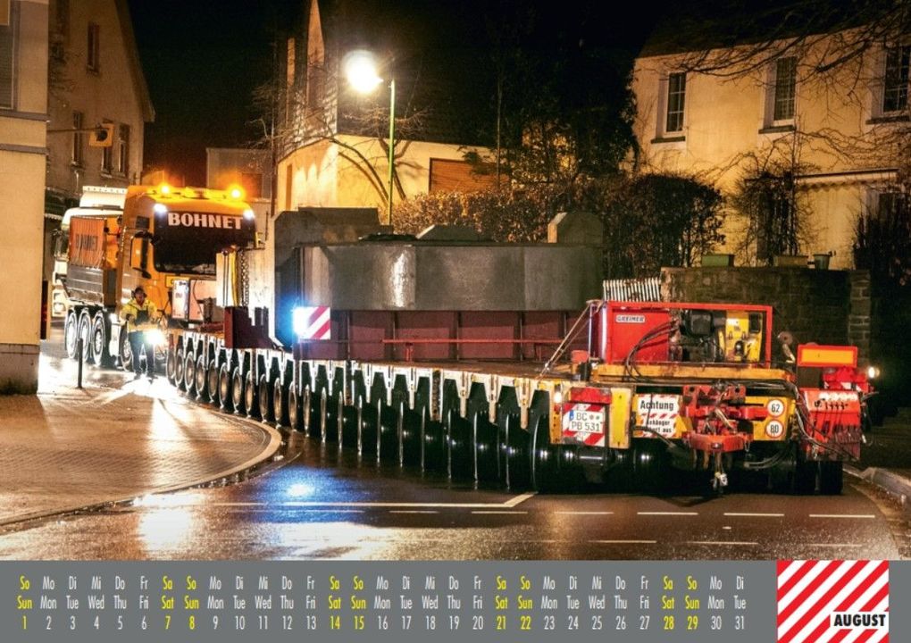 Weitere Ansicht: Schwertransporter Kalender 2027