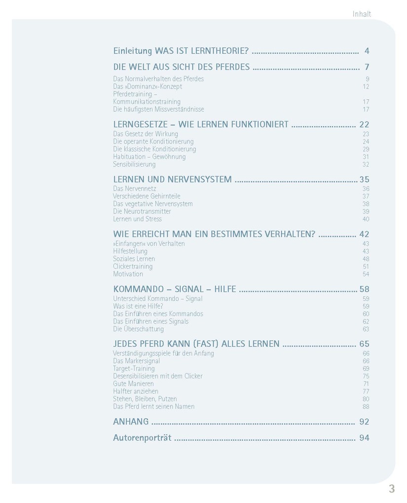 Weitere Ansicht: So lernen Pferde | Viviane Theby
