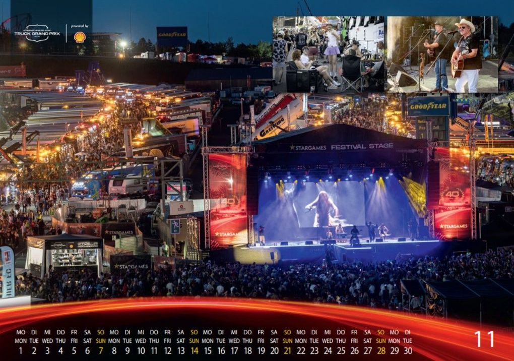 Weitere Ansicht: Truck Grand Prix Kalender 2027