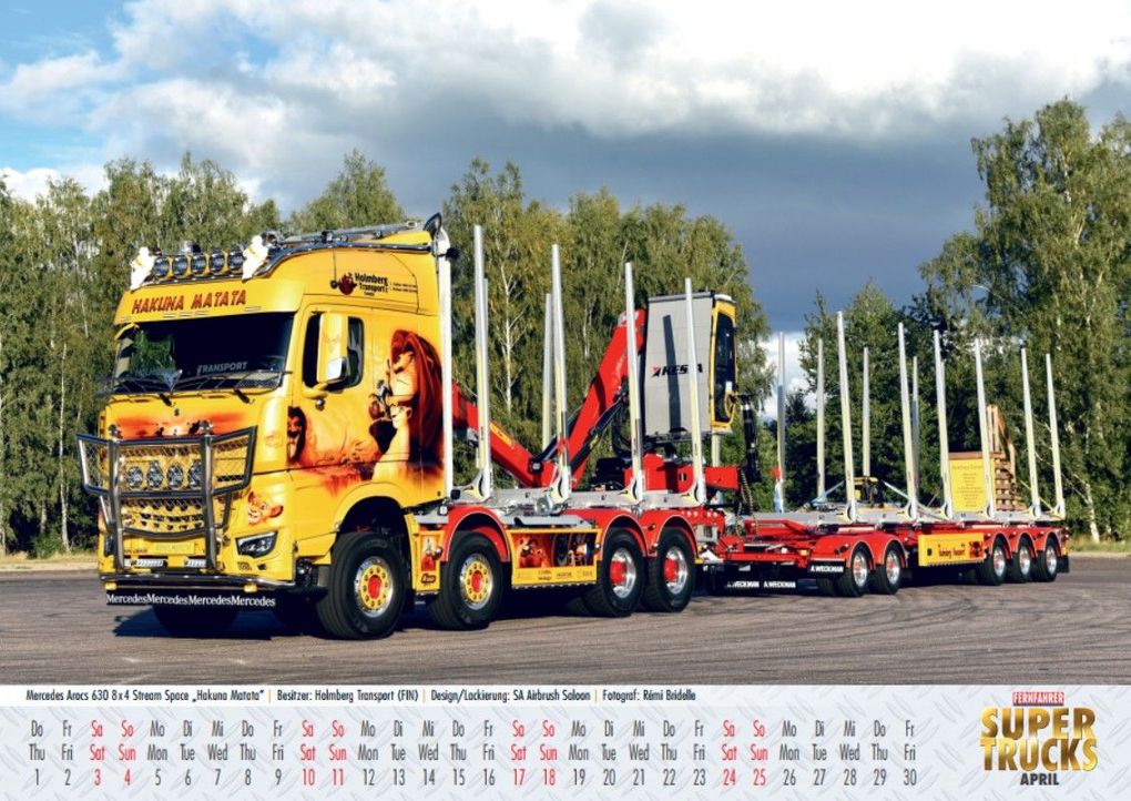 Weitere Ansicht: Supertrucks Kalender 2027
