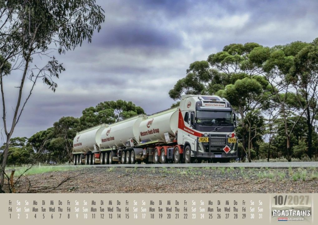 Weitere Ansicht: Roadtrains Kalender 2027
