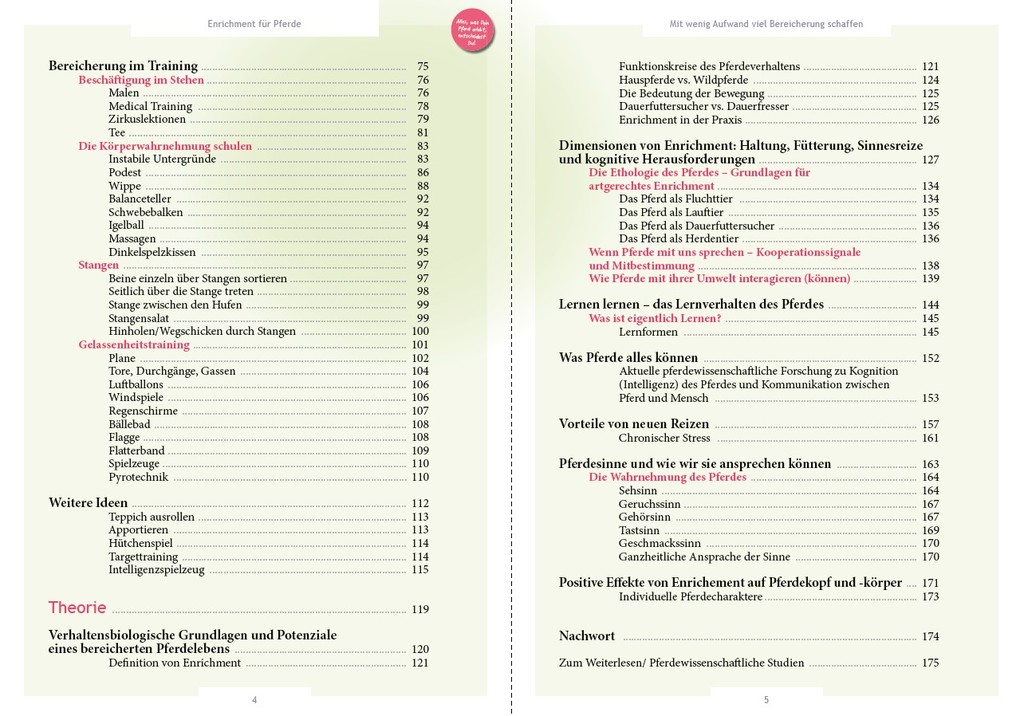 Weitere Ansicht: Enrichment für Pferde | Britta Gockel, Carina Warnstädt