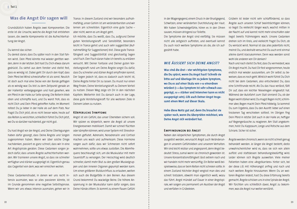 Weitere Ansicht: Equihypnose - Wege aus der Angst beim Reiten | Nicole Weber