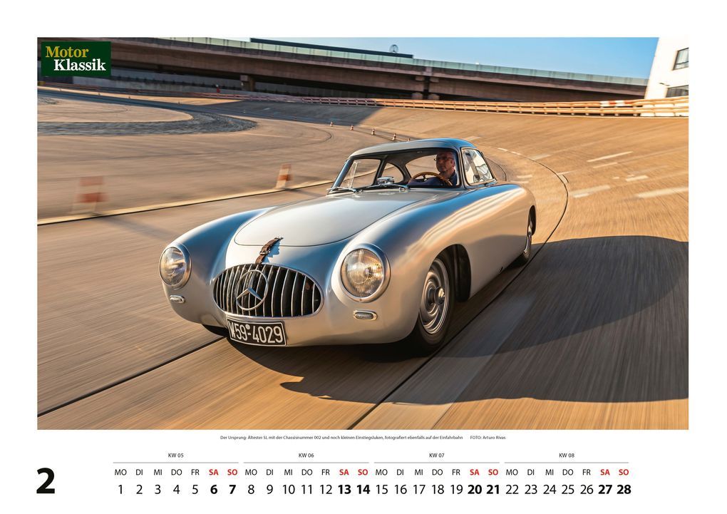 Weitere Ansicht: Motor Klassik Kalender 2027