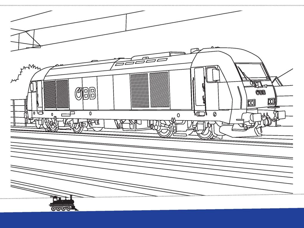 Weitere Ansicht: ICE & Co Das Eisenbahn-Malbuch
