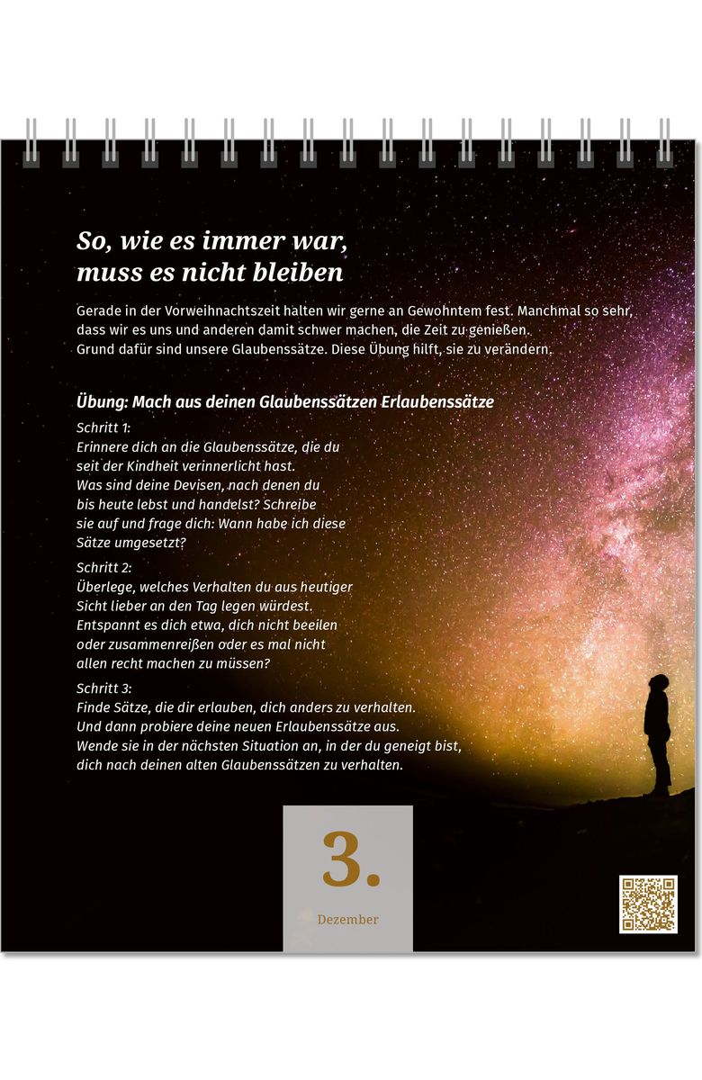 Weitere Ansicht: Der PAL Lebensfreude-Adventskalender 2026 - 24 Impulse für mehr Selbstliebe und Gelassenheit in der Vorweihnachtszeit | Maja Günther, Gert Kowarowsky, Doris Wolf, Rolf Merkle