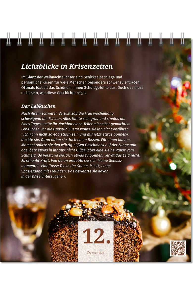 Weitere Ansicht: Der PAL Lebensfreude-Adventskalender 2026 - 24 Impulse für mehr Selbstliebe und Gelassenheit in der Vorweihnachtszeit | Maja Günther, Gert Kowarowsky, Doris Wolf, Rolf Merkle