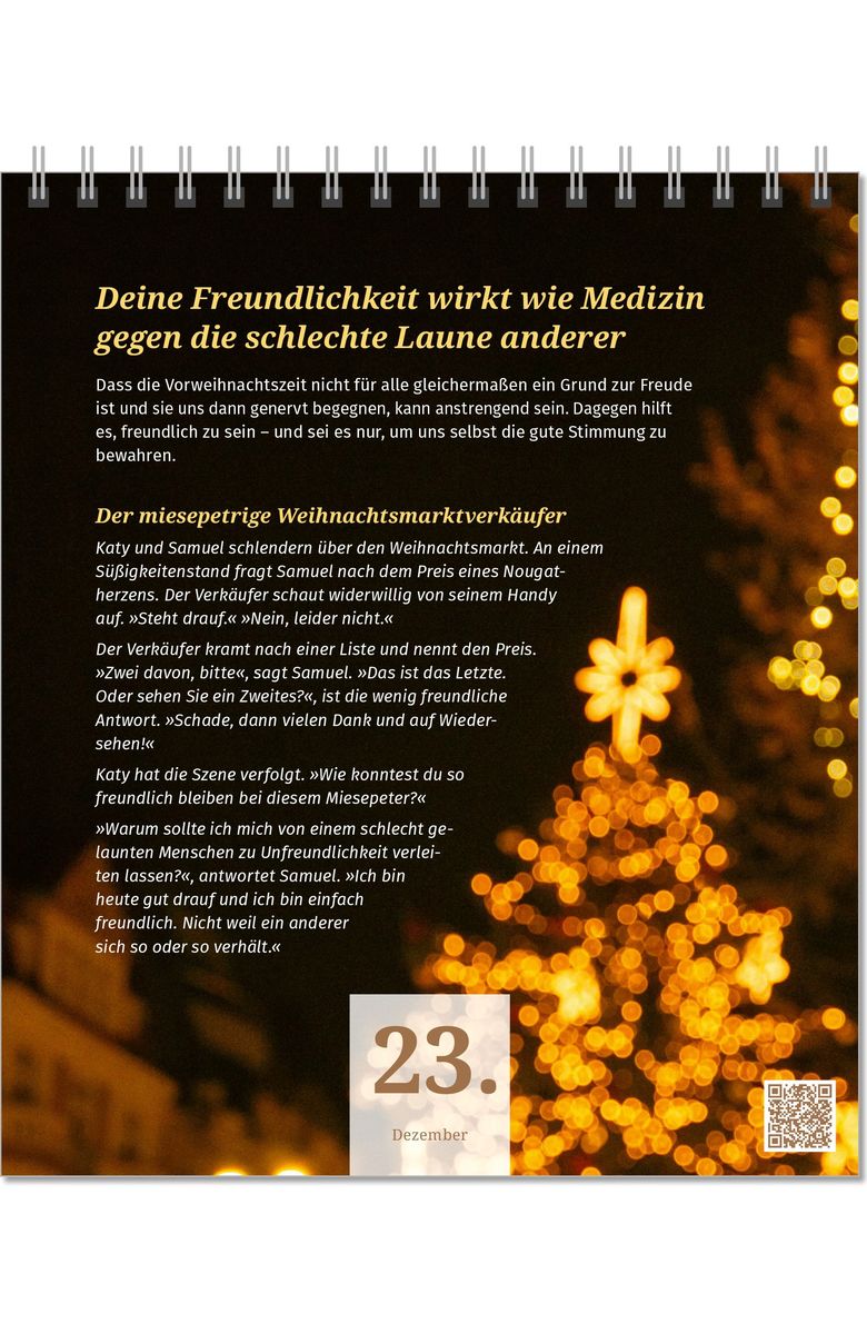 Weitere Ansicht: Der PAL Lebensfreude-Adventskalender 2026 - 24 Impulse für mehr Selbstliebe und Gelassenheit in der Vorweihnachtszeit | Maja Günther, Gert Kowarowsky, Doris Wolf, Rolf Merkle