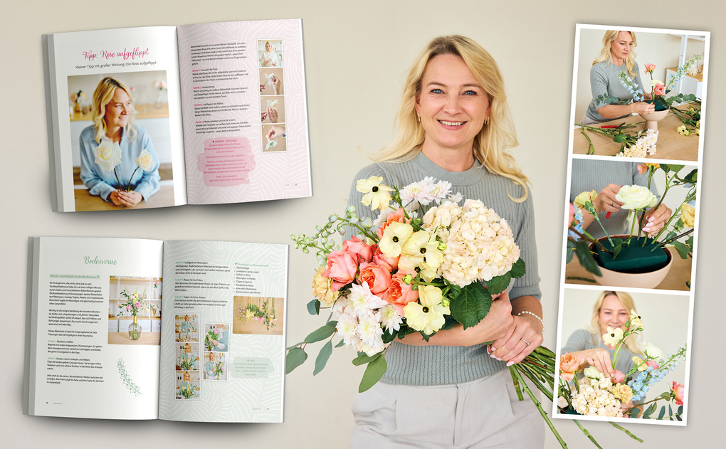 Weitere Ansicht: Deine DIY-Traumhochzeit: Von Boho bis Klassik - Zauberhafte Floristik-Ideen für jeden Stil und jedes Budget | Regina Hermann