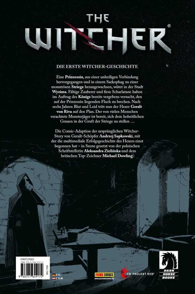 Weitere Ansicht: The Witcher: Der Hexer | Andrzej Sapkowski, Aleksandra Zielinska, Michael Dowling