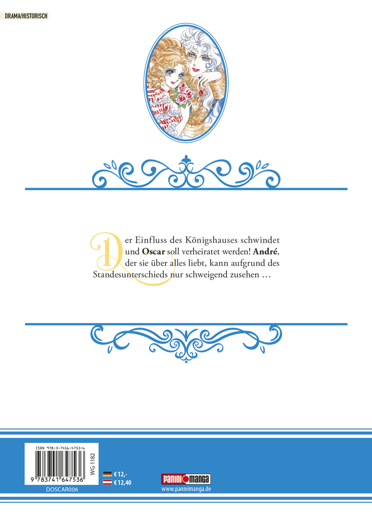 Weitere Ansicht: Lady Oscar: Die Rose von Versailles 06 | Riyoko Ikeda