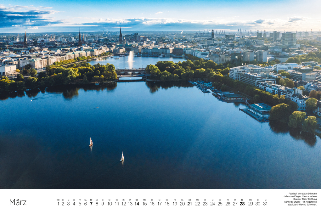 Weitere Ansicht: Hamburg - aus den Wolken 2027