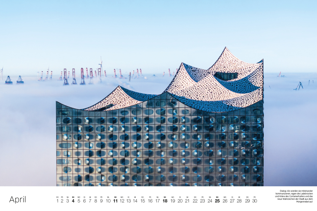 Weitere Ansicht: Hamburg - aus den Wolken 2027