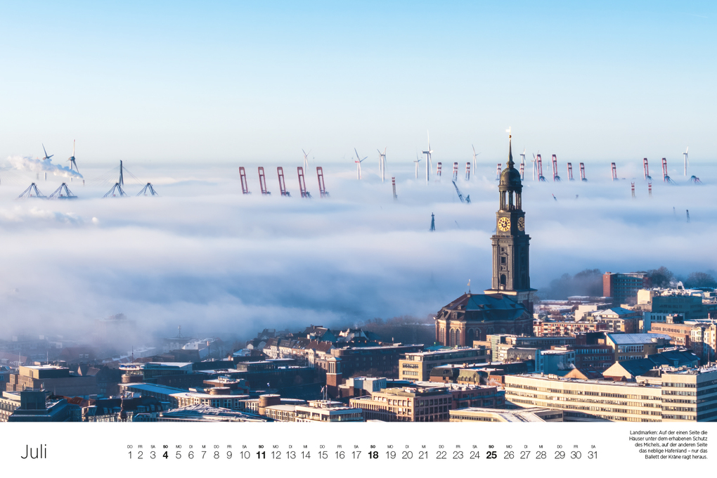 Weitere Ansicht: Hamburg - aus den Wolken 2027