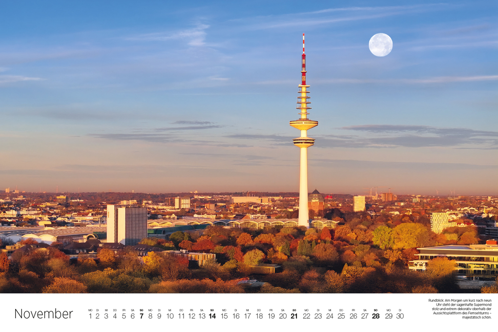 Weitere Ansicht: Hamburg - aus den Wolken 2027