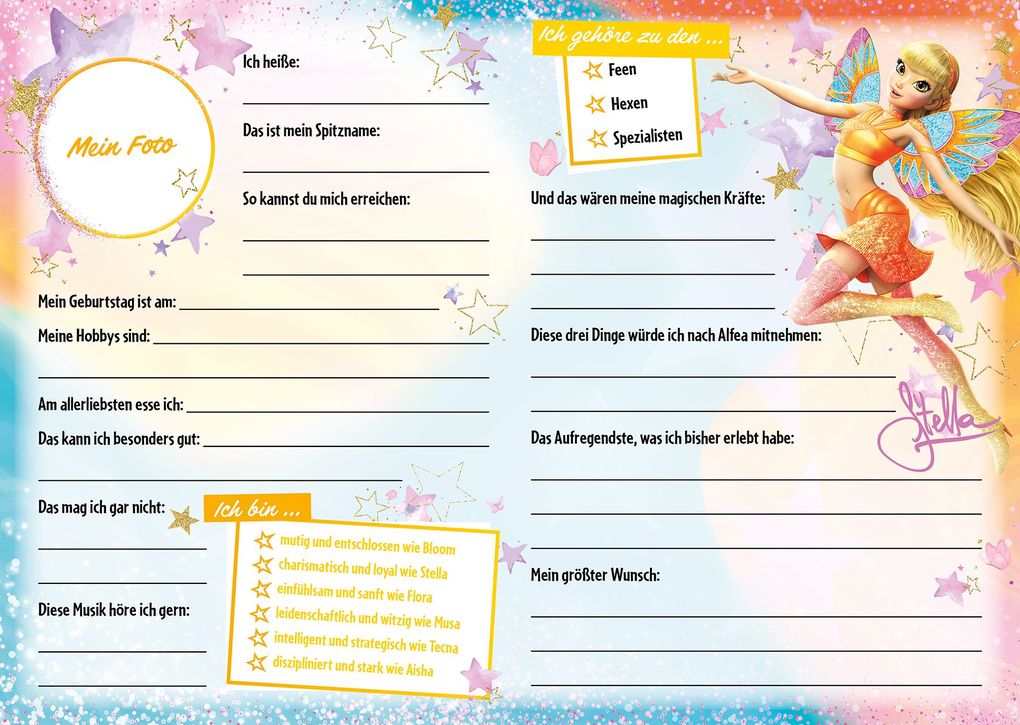 Weitere Ansicht: Winx Club: Meine Freunde | Panini