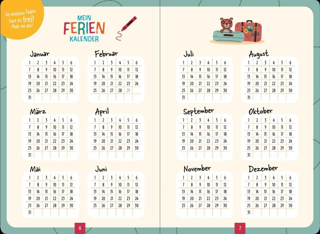 Weitere Ansicht: Meine kunterbunte Ferienzeit