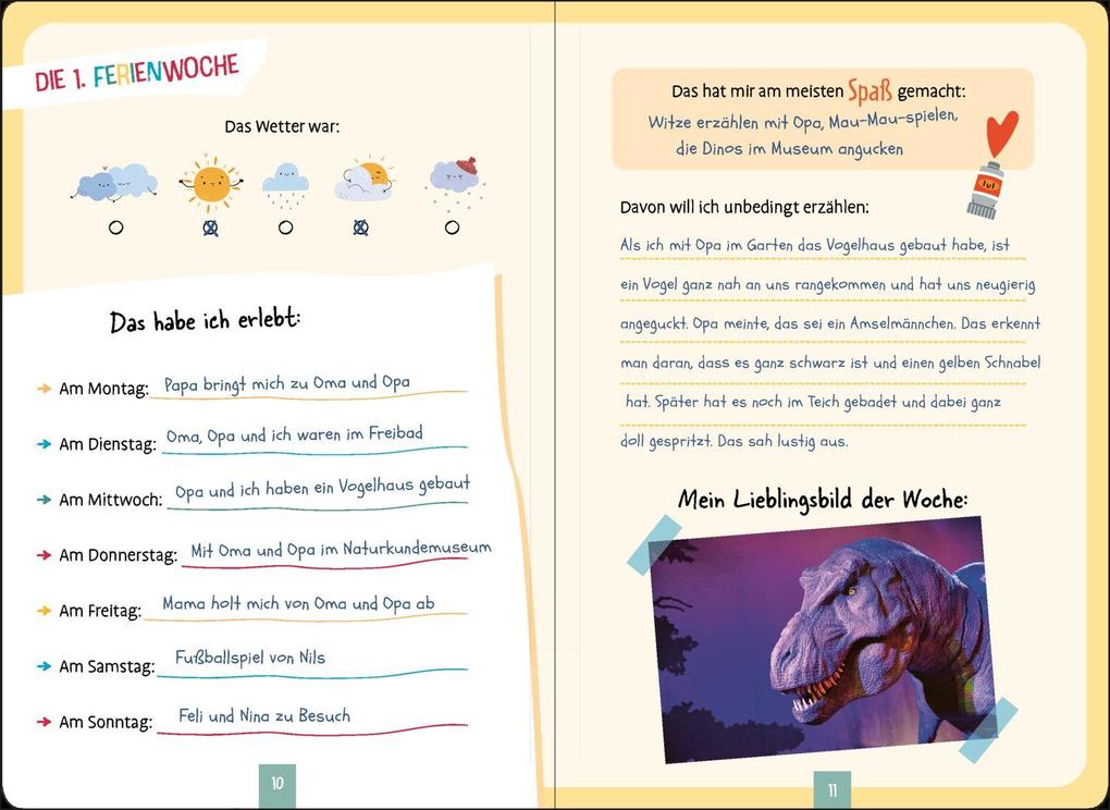 Weitere Ansicht: Meine kunterbunte Ferienzeit