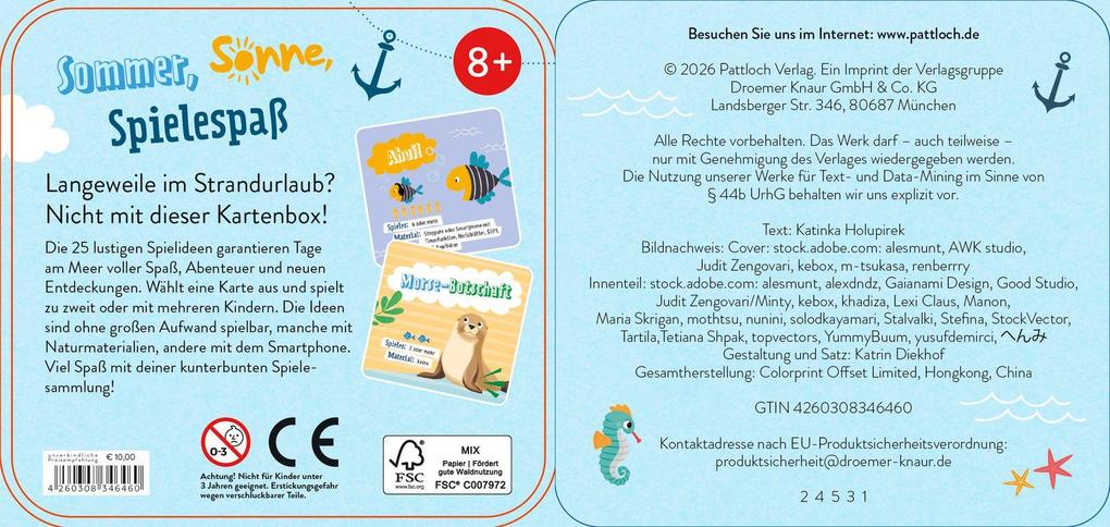 Weitere Ansicht: Sommer, Sonne, Spielespaß | Katinka Holupirek