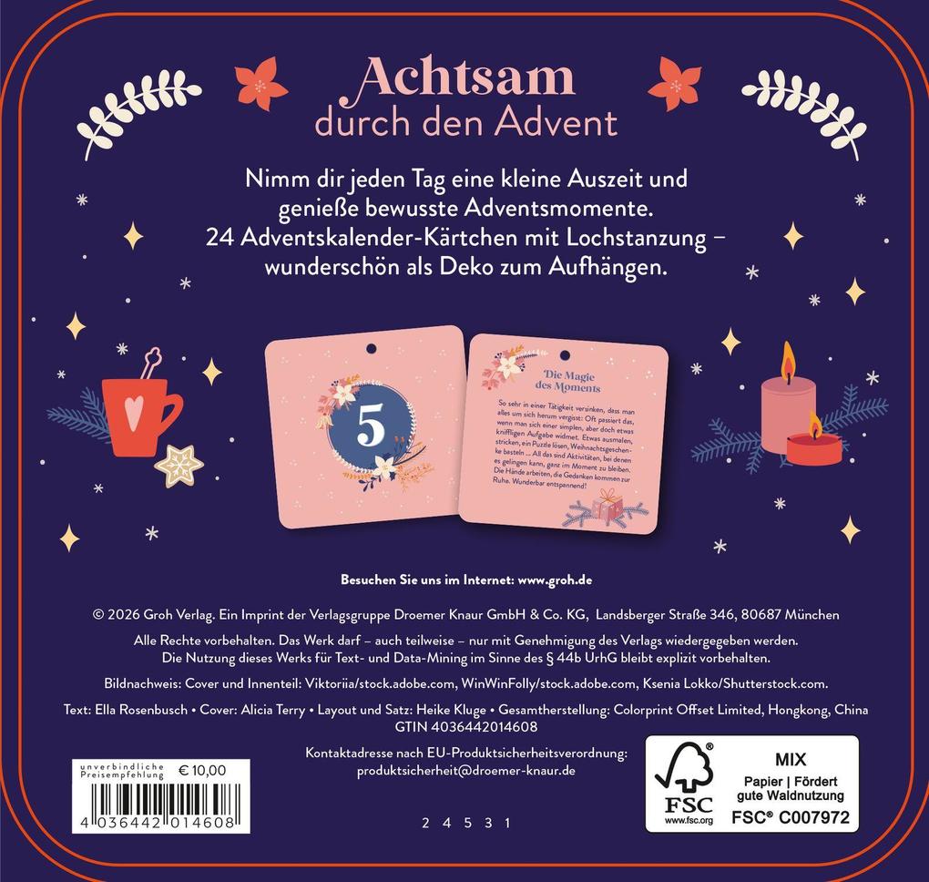 Weitere Ansicht: Achtsamkeit im Advent | Ella Rosenbusch