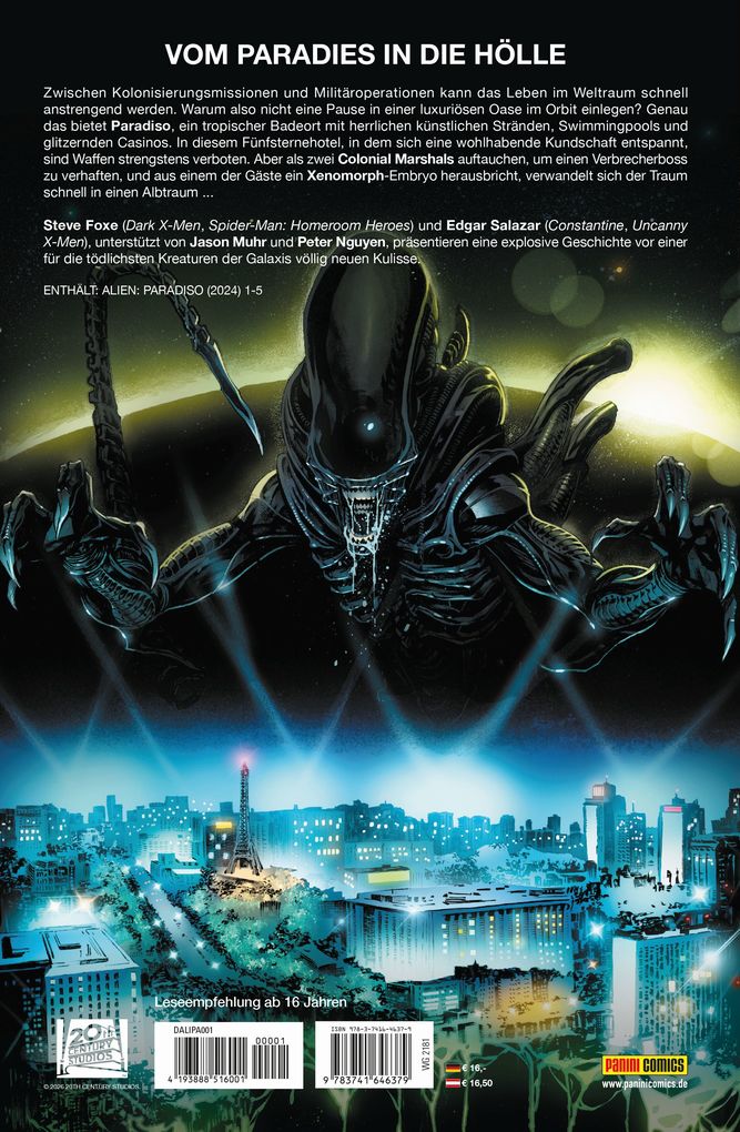 Weitere Ansicht: Alien: Paradiso | Steve Foxe, Peter Ngyen, Jason Muhr, Edgar Salazar