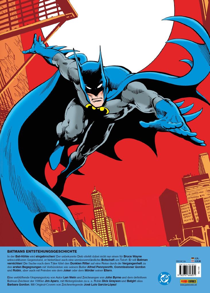Weitere Ansicht: Batman Klassiker: Die Legende von Batman | Len Wein, Jim Aparo, John Byrne