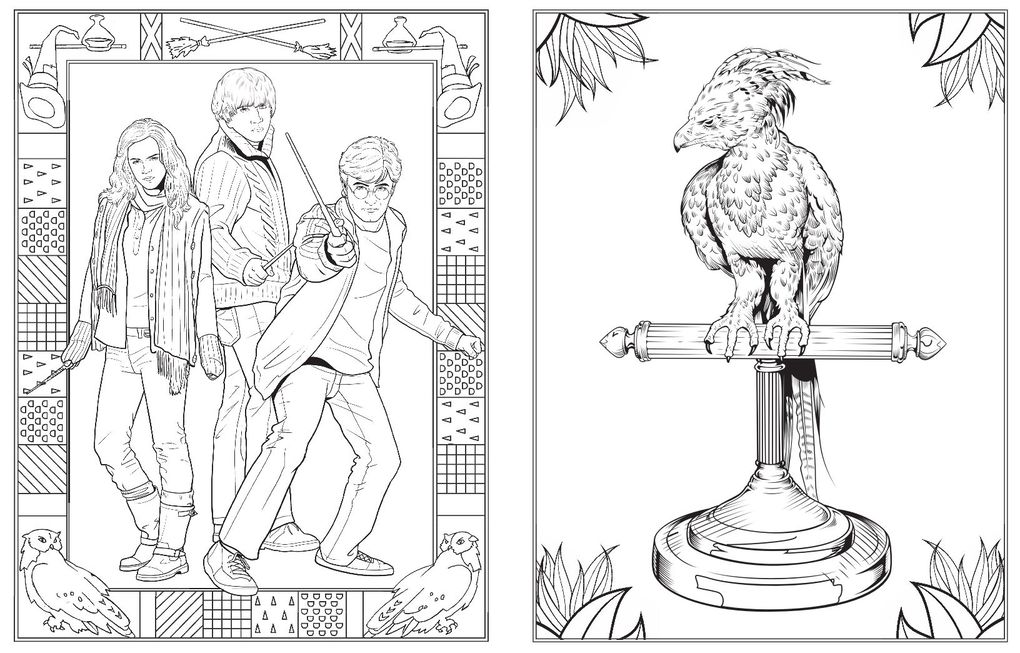 Weitere Ansicht: Harry Potter: Magisches Malbuch | Panini