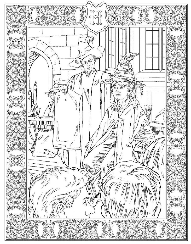 Weitere Ansicht: Harry Potter: Magisches Malbuch | Panini