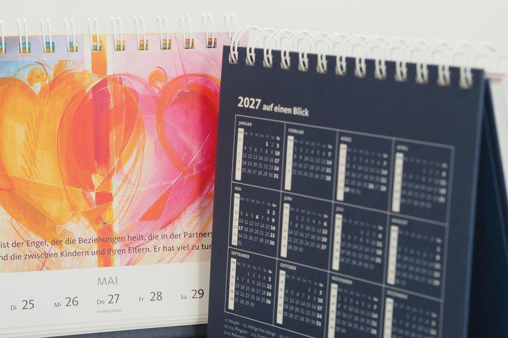 Weitere Ansicht: Wochenkalender 2027: Mit Engeln unterwegs | Anselm Grün, Eberhard Münch