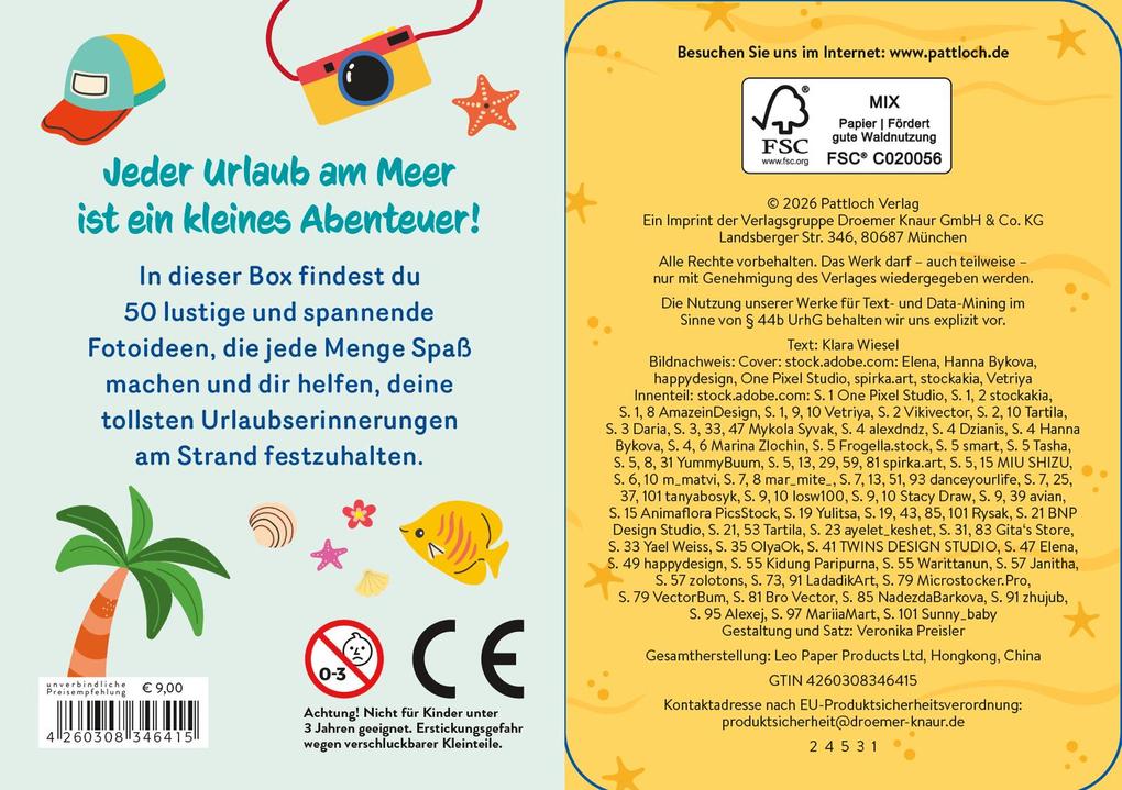 Weitere Ansicht: Urlaubsfoto-Challenge für Kinder | Klara Wiesel
