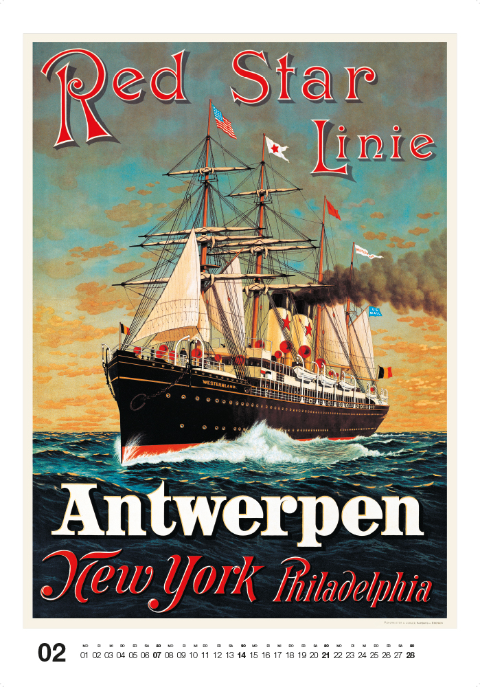 Weitere Ansicht: Historische Schiffsplakate 2027
