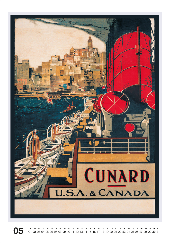 Weitere Ansicht: Historische Schiffsplakate 2027