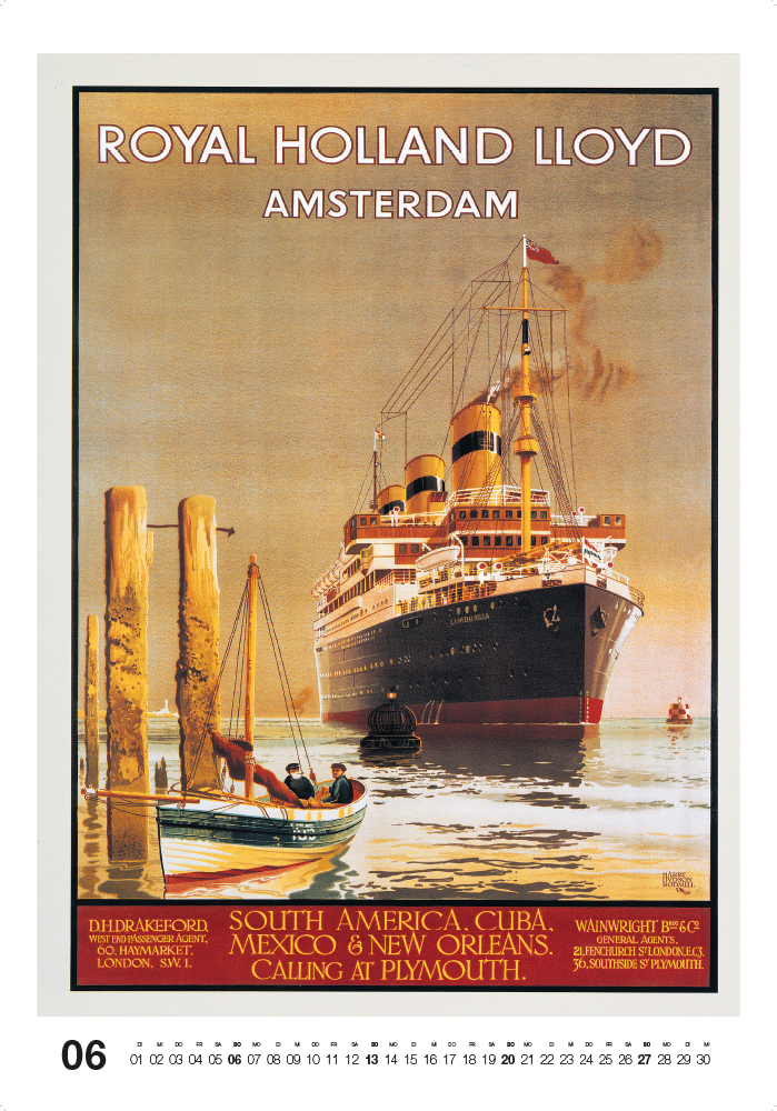 Weitere Ansicht: Historische Schiffsplakate 2027