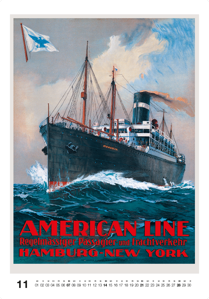 Weitere Ansicht: Historische Schiffsplakate 2027