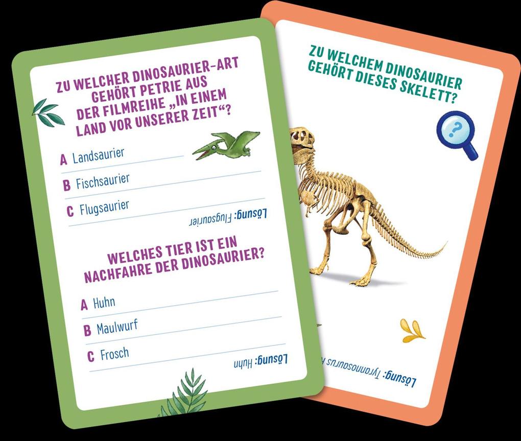 Weitere Ansicht: Das Quiz für kleine Forscher - Dinosaurier | Klara Wiesel