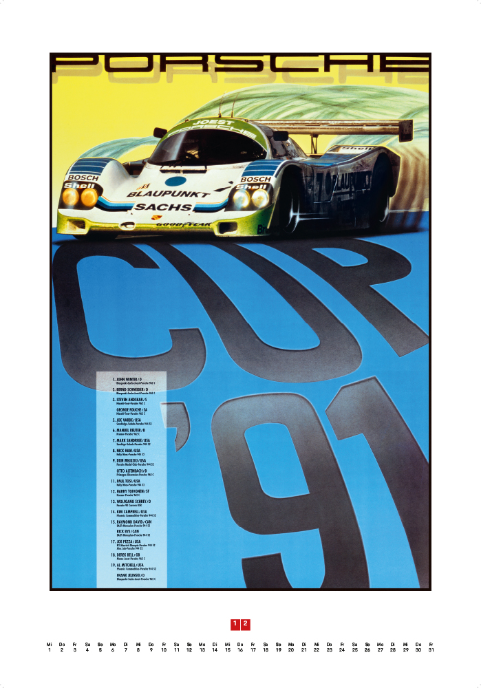 Weitere Ansicht: Porsche Rennplakate 2027