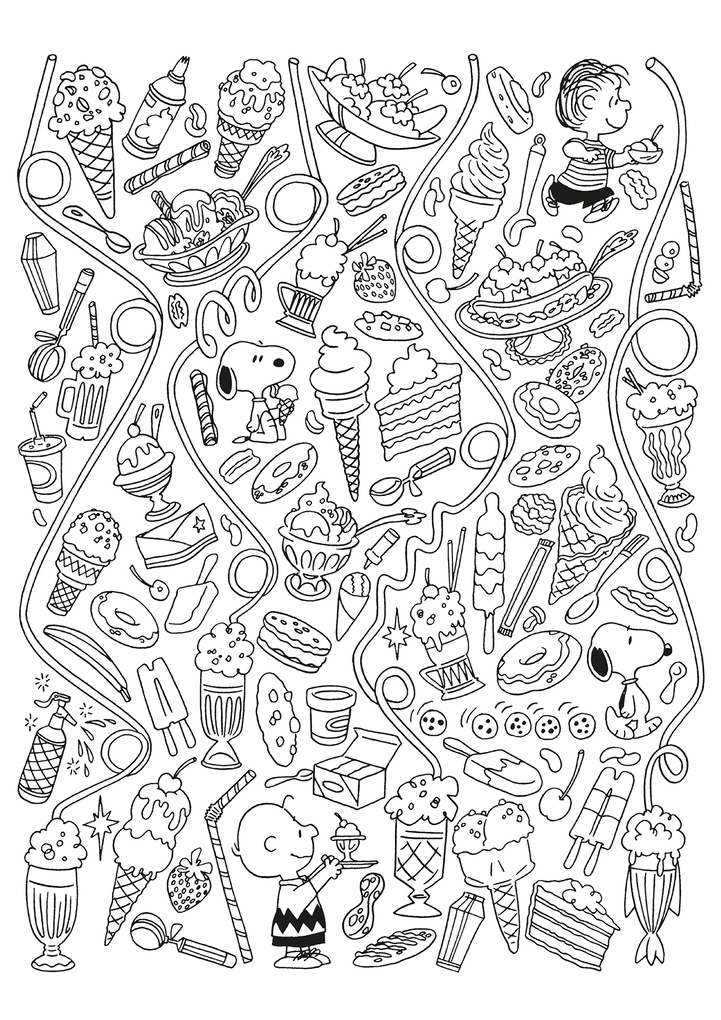 Weitere Ansicht: Peanuts: Malblock - Glücksmomente mit den Peanuts | Panini