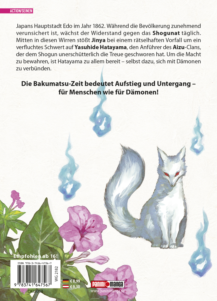 Weitere Ansicht: Kijin Gentosho: Dämonenjäger 08 | Motoo Nakanishi, Yu Satomi